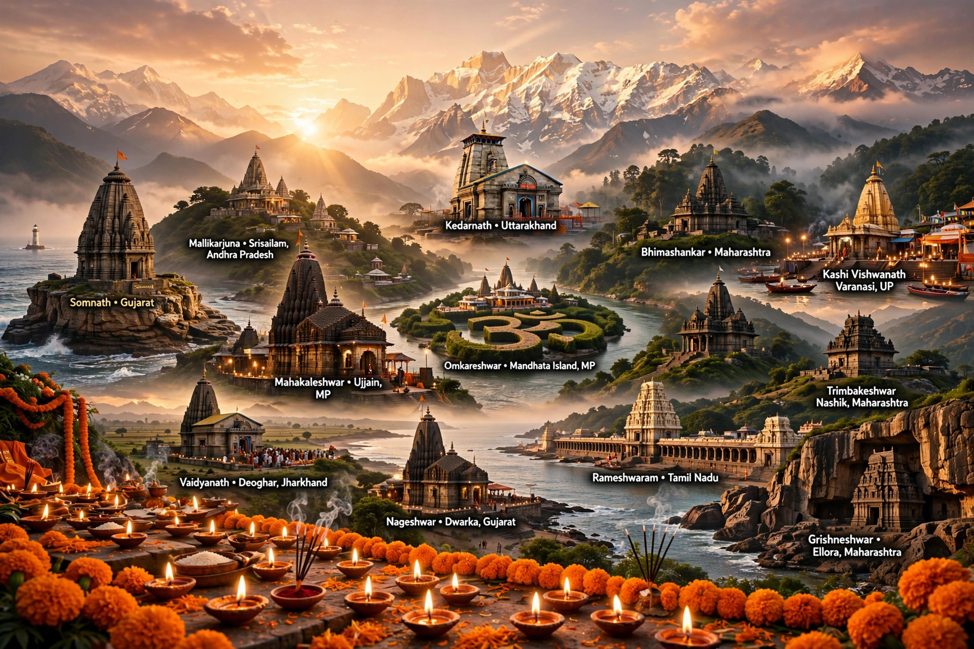 12 Jyotirlingas — Complete List, Locations & How to Plan Your Journey (2026)