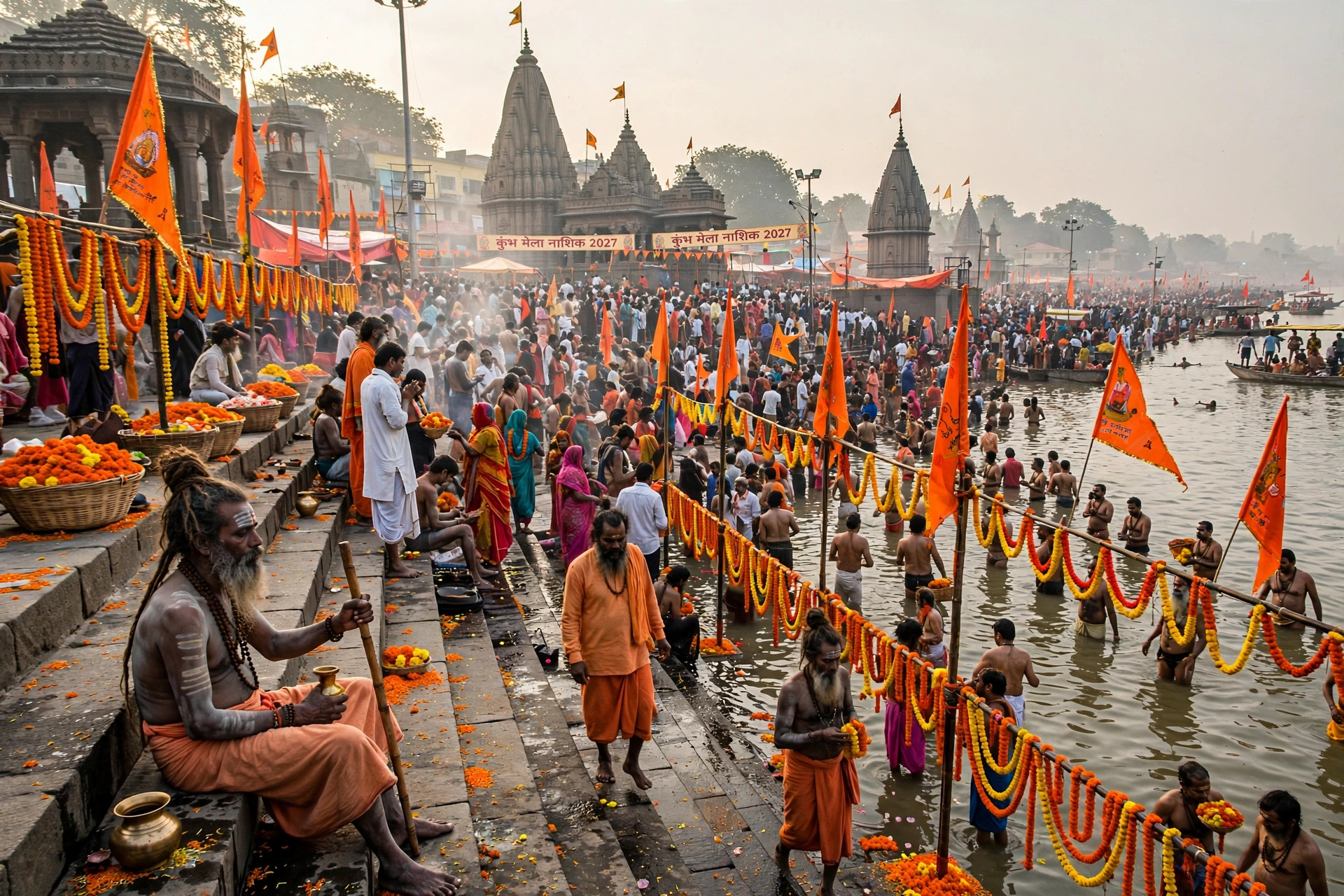 Nashik Kumbh Mela 2027 — Complete Guide (Dates, Shahi Snans, Costs & How to Plan)